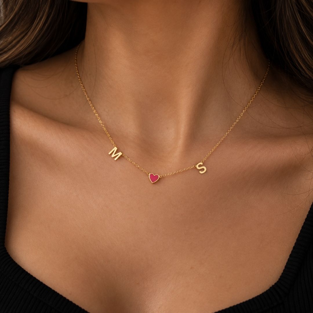 The Fable Necklace Silver Finish