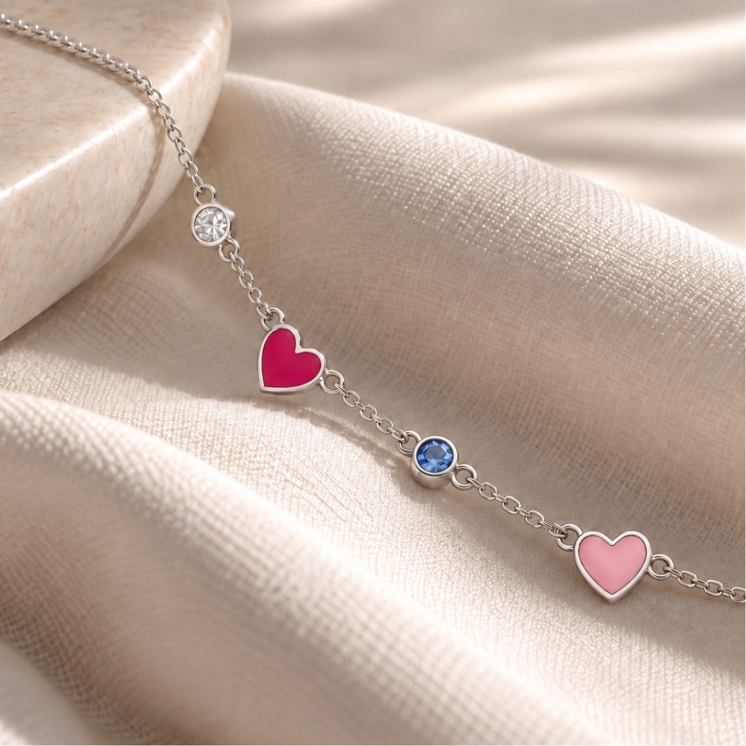 The Fable Necklace Silver Finish